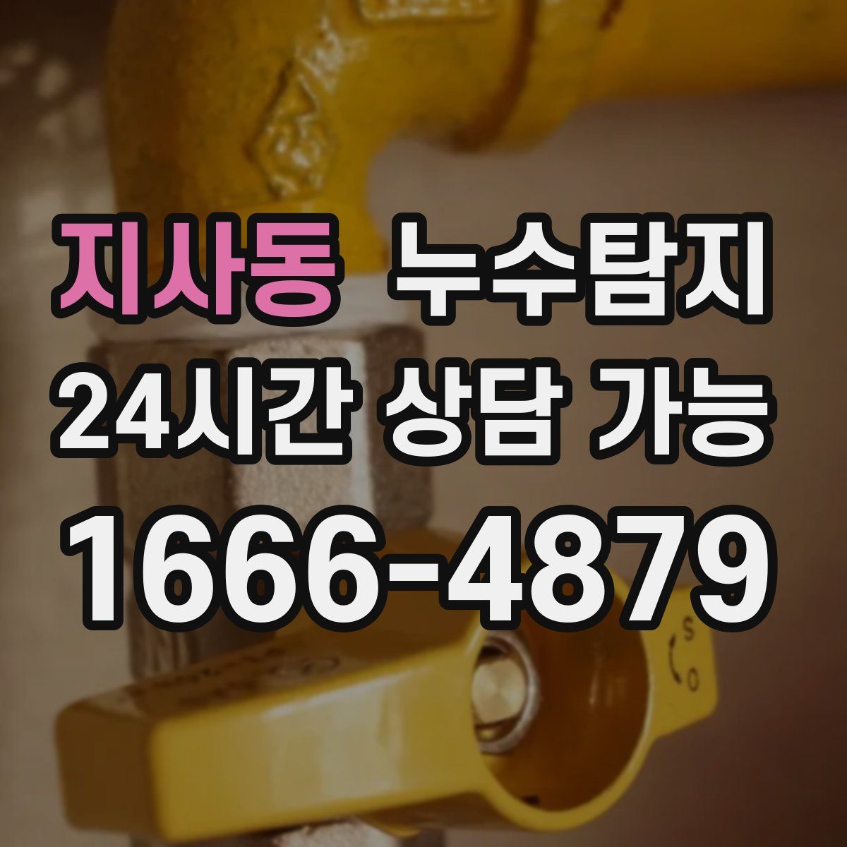 지사동 누수탐지