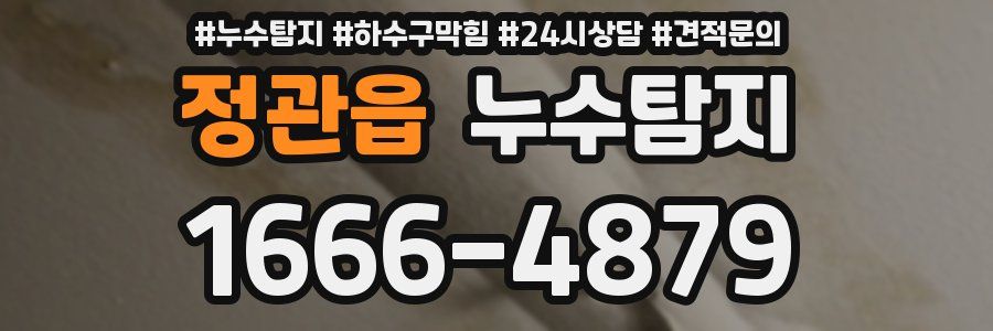 누수탐지