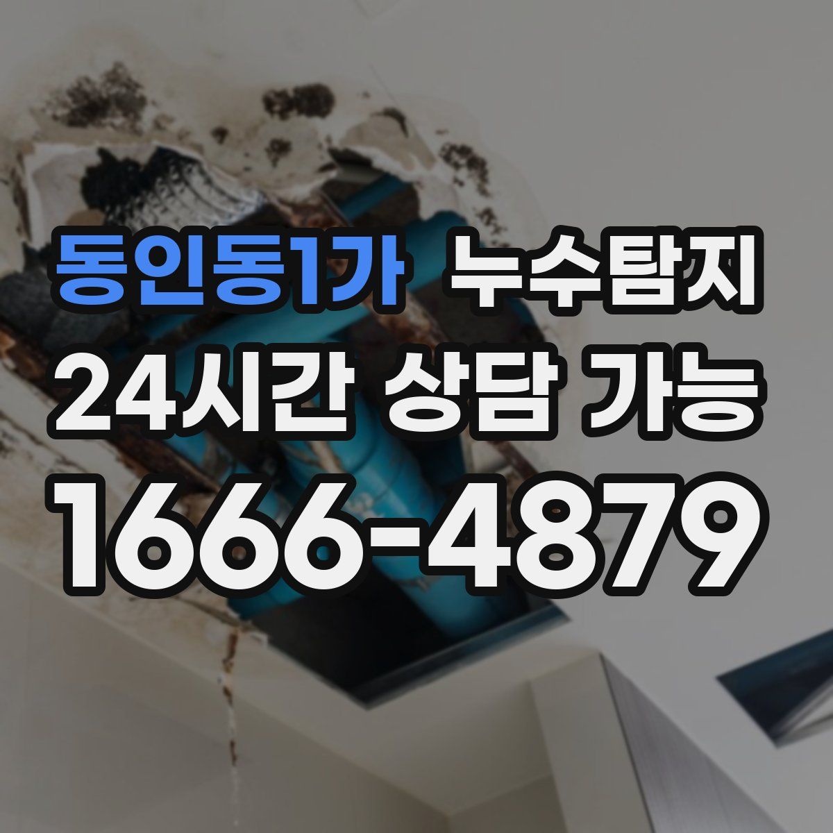 동인동1가 누수탐지