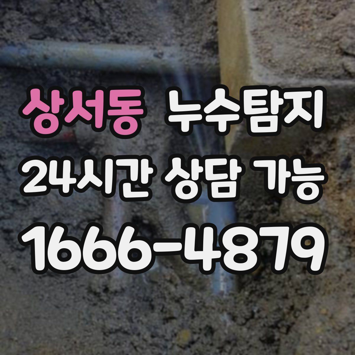 상서동 누수탐지