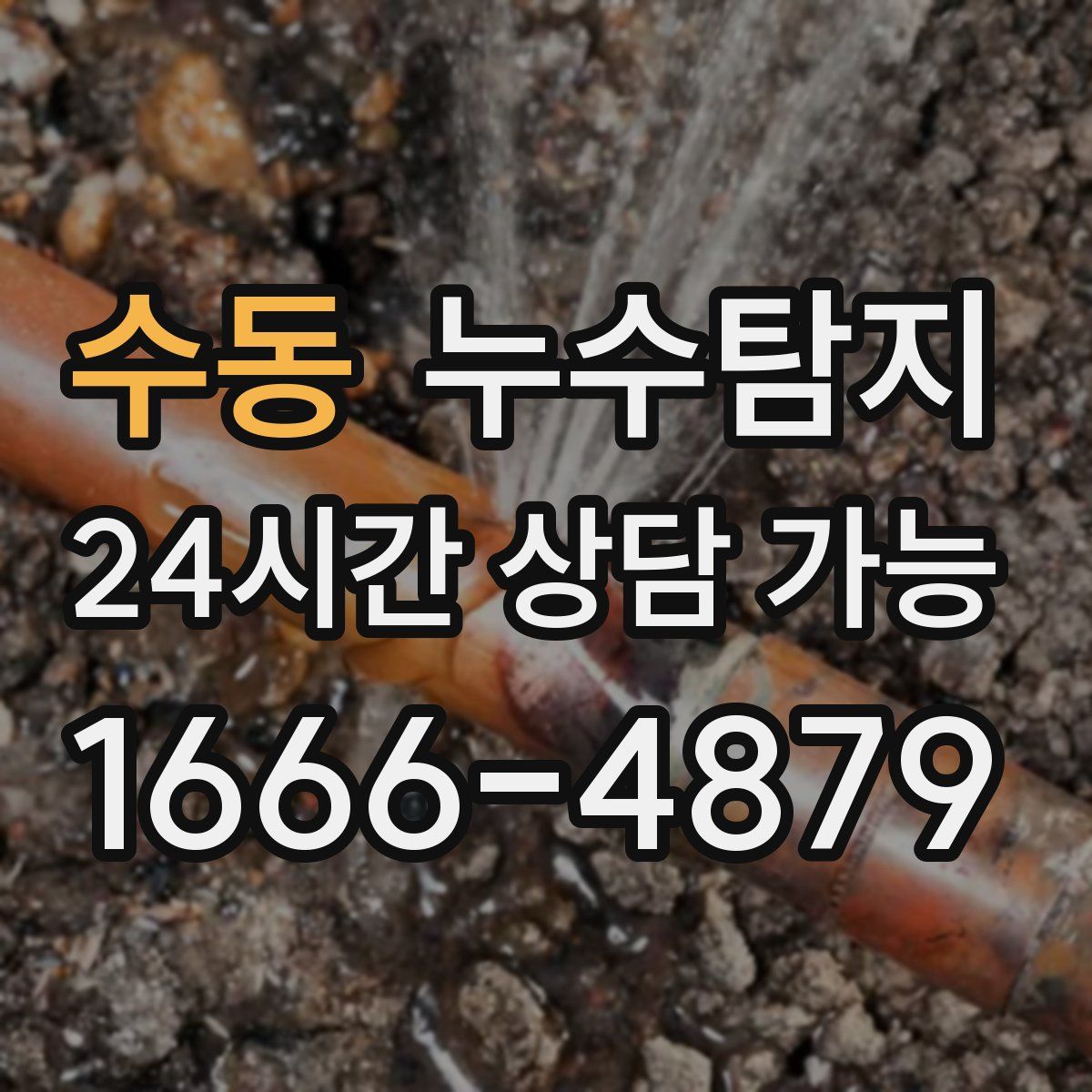 수동 누수탐지