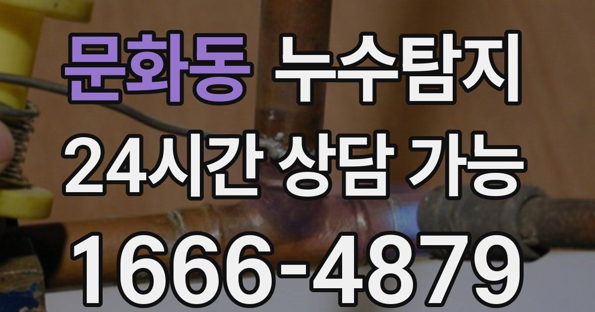 문화동 누수
