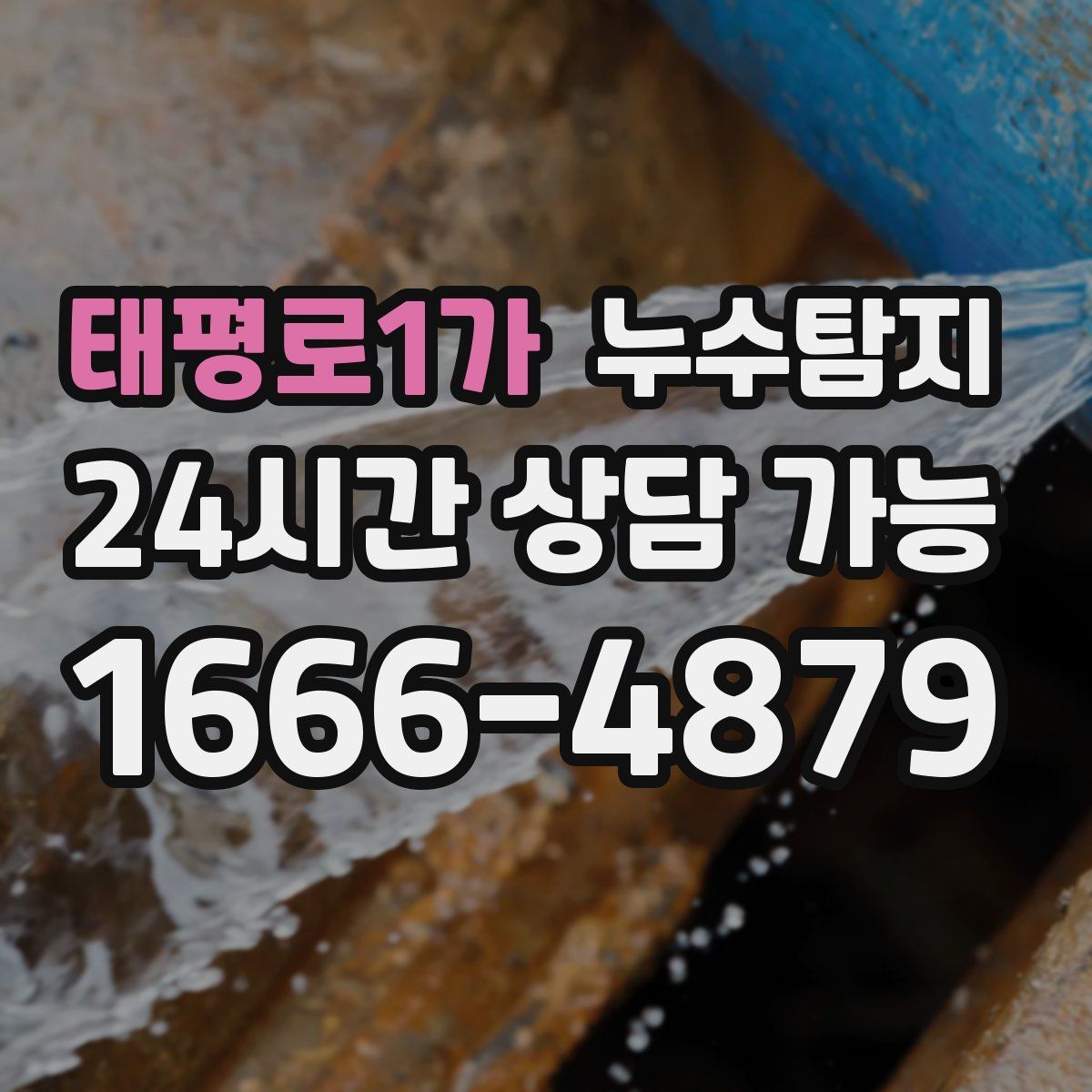 태평로1가 누수탐지