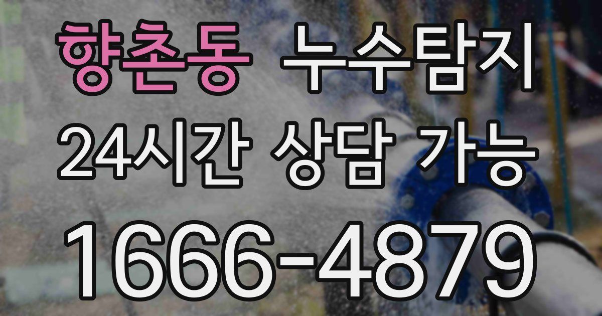 향촌동 누수