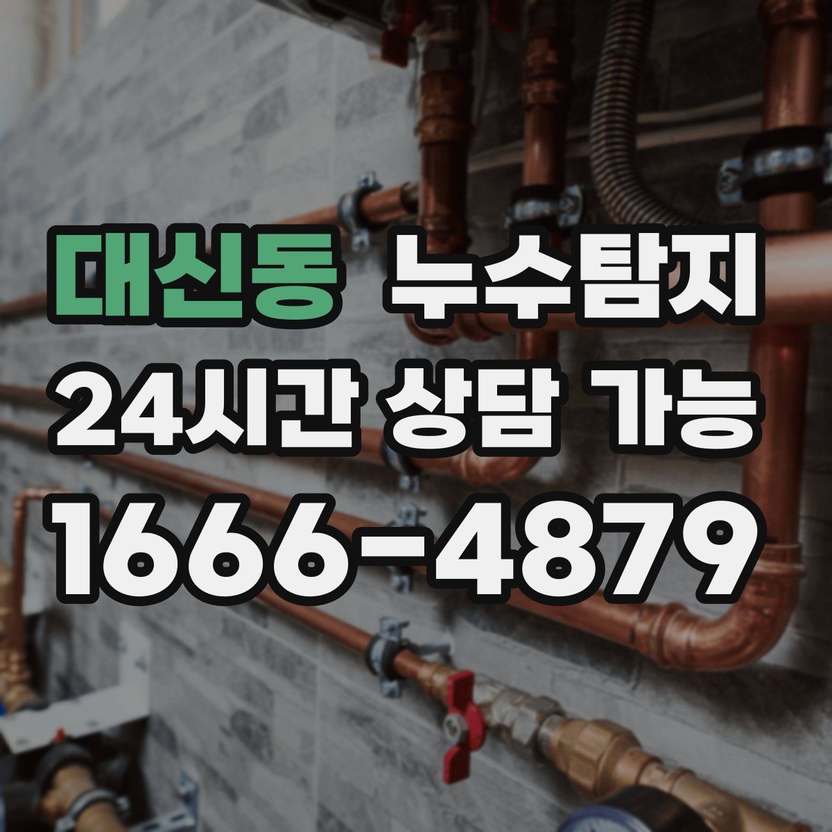 대신동 누수탐지