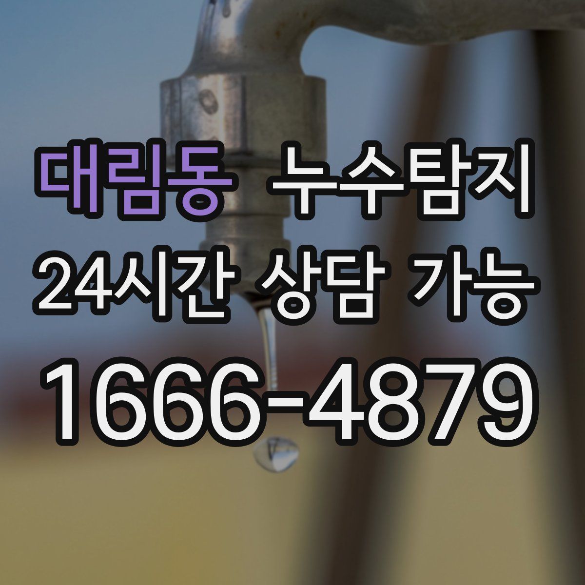 대림동 누수탐지