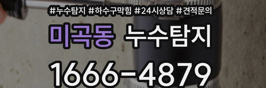 누수탐지