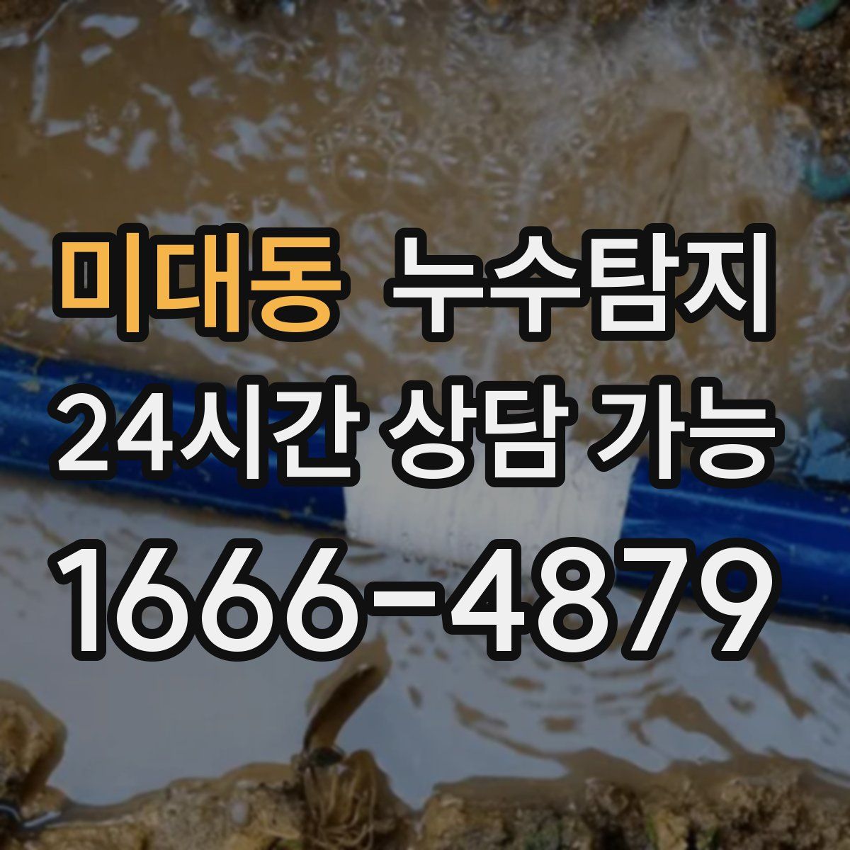 미대동 누수탐지