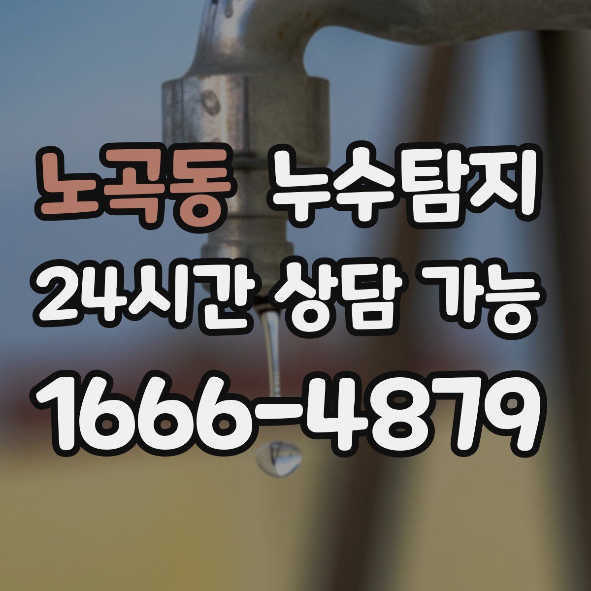 노곡동 누수탐지