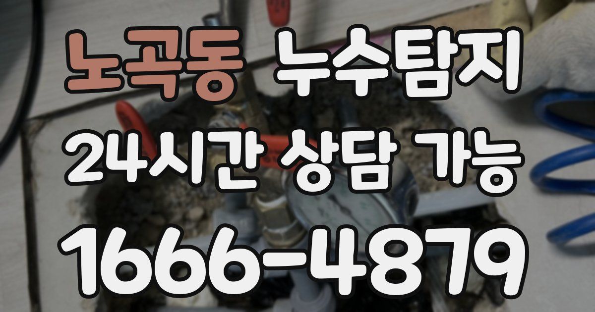 노곡동 누수