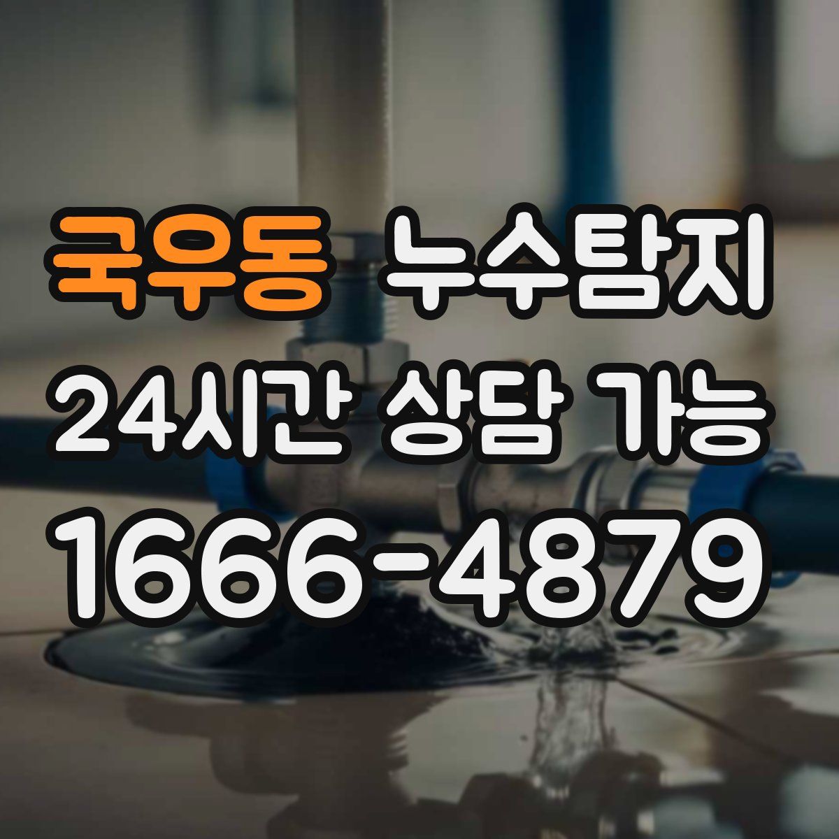 국우동 누수탐지