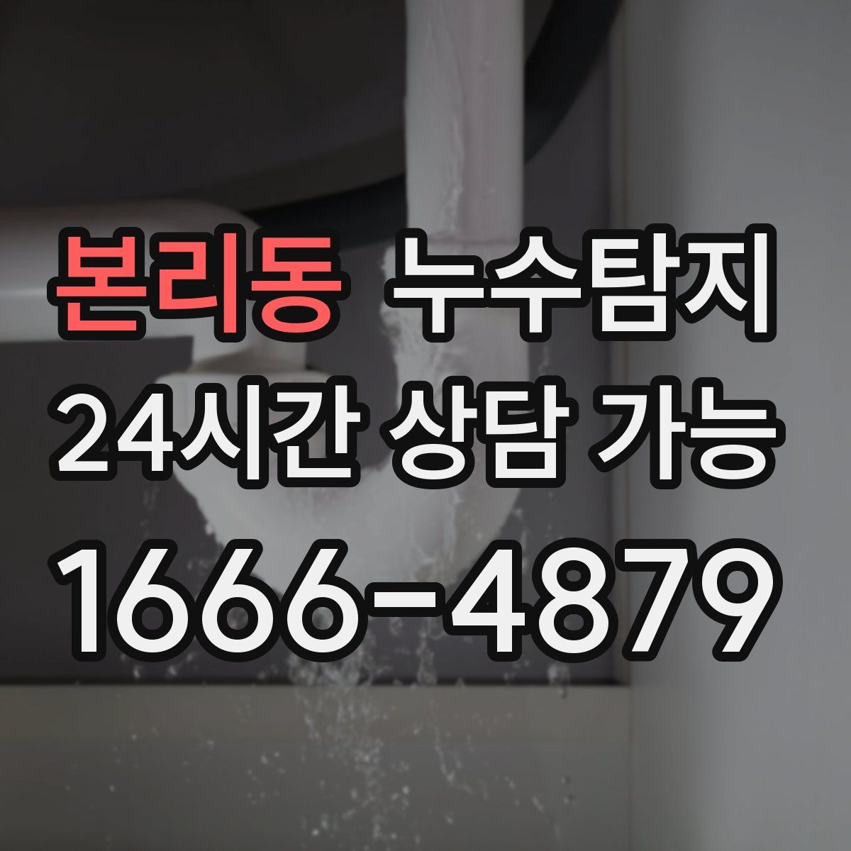 본리동 누수탐지