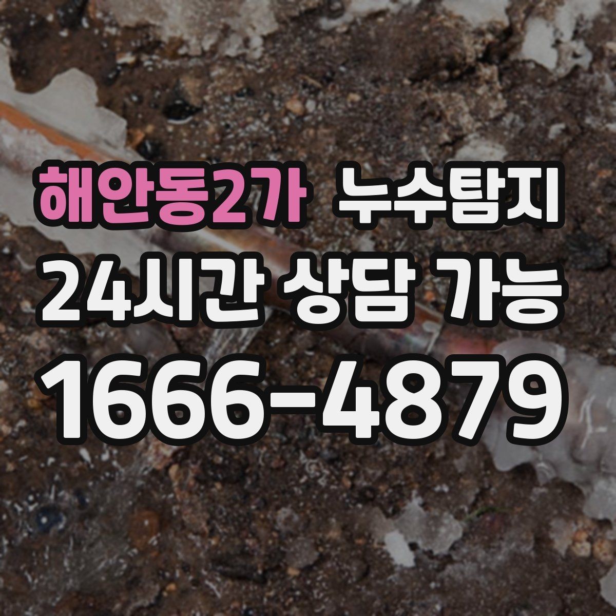 해안동2가 누수탐지 지붕과 외벽 크랙 점검 포인트