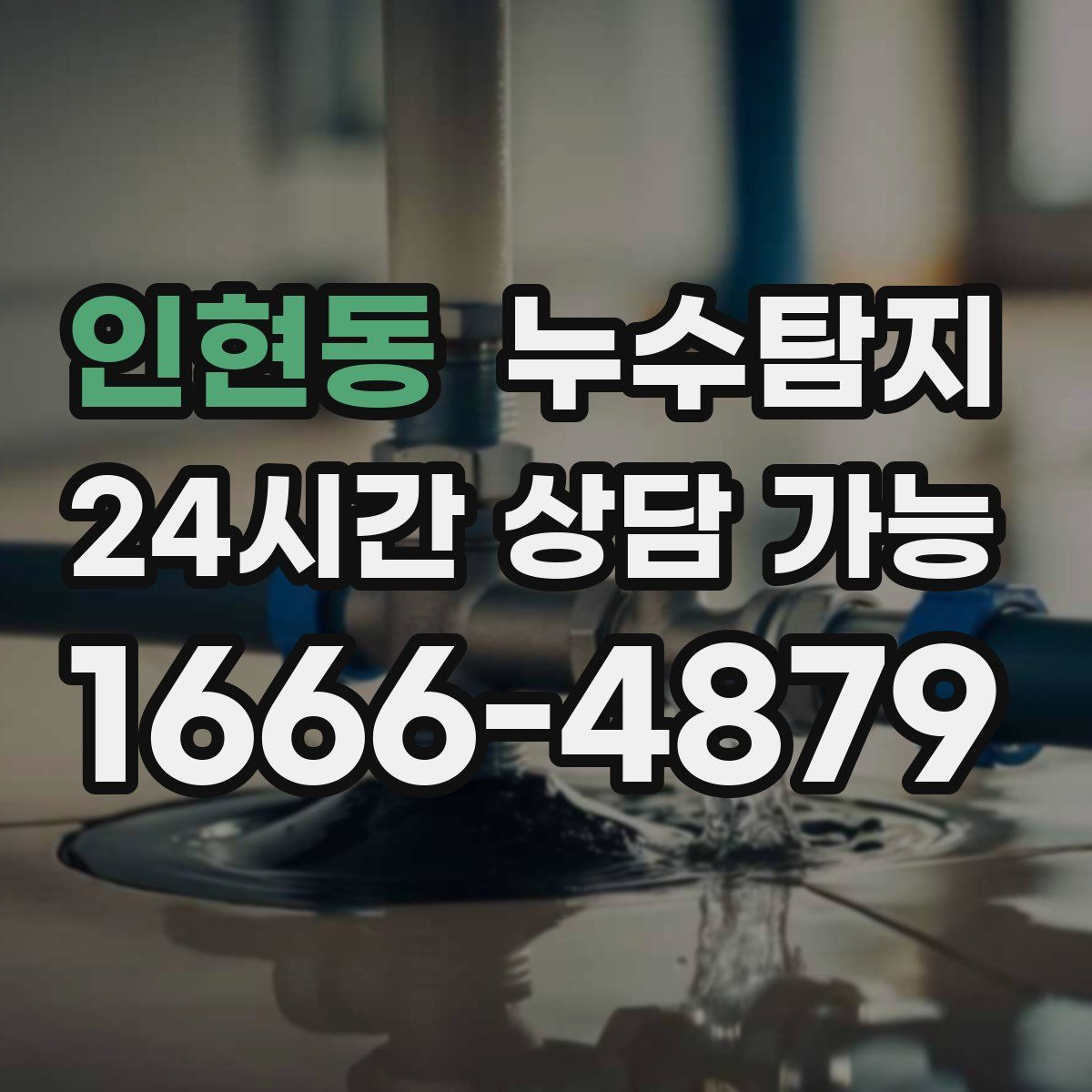 인현동 누수탐지