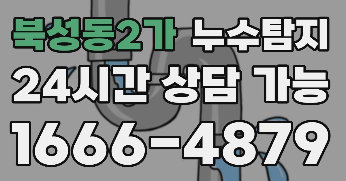 북성동2가 누수