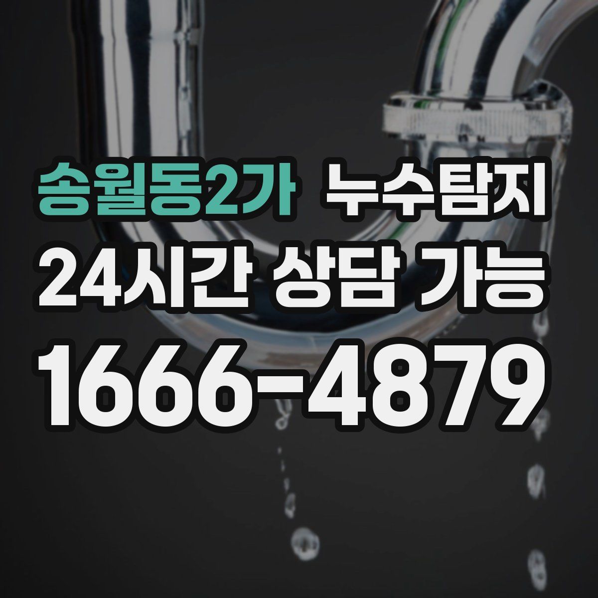 송월동2가 누수탐지