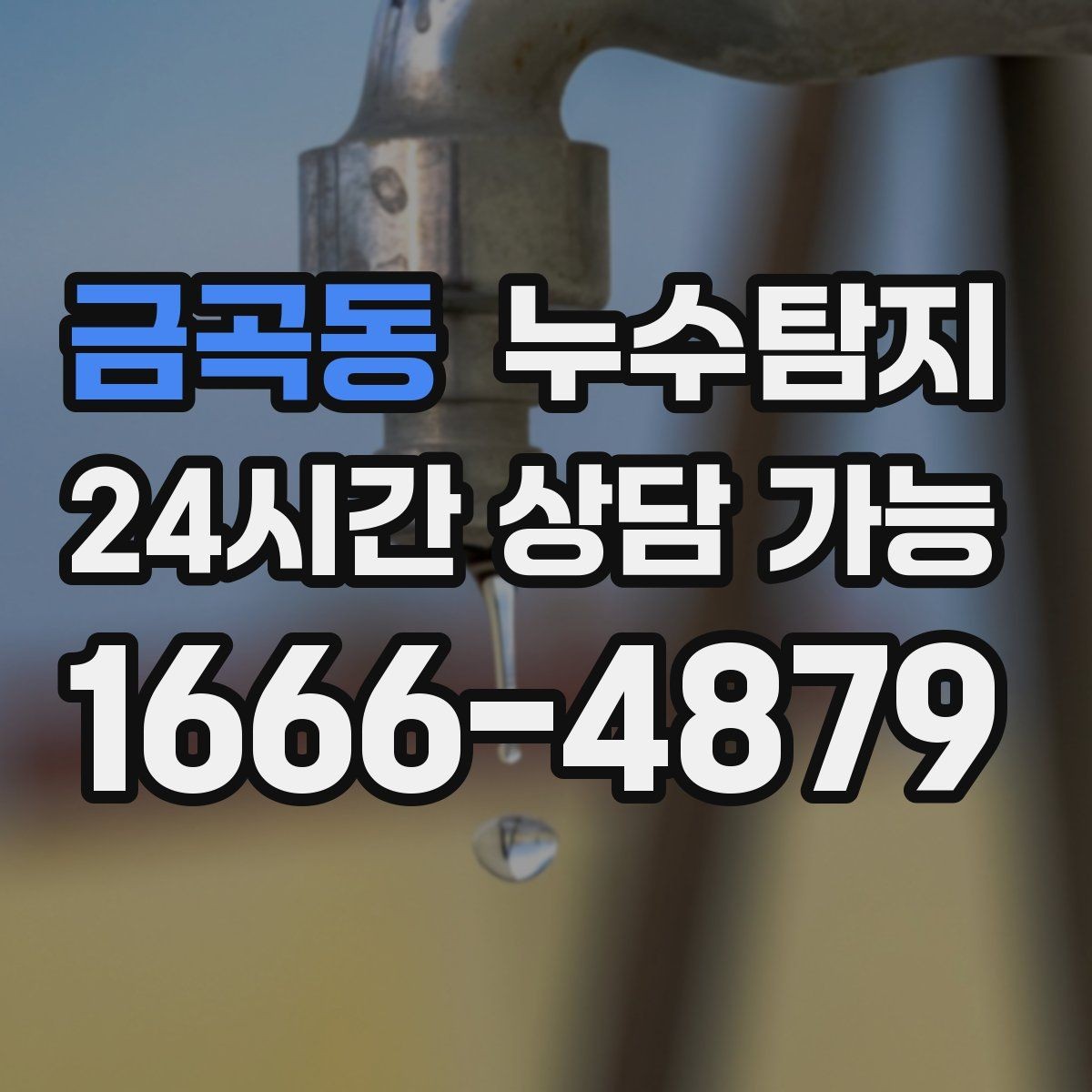 금곡동 누수탐지 숨바꼭질은 이제 그만