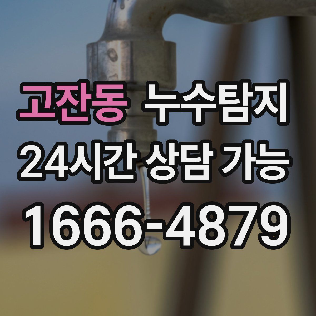 고잔동 누수탐지