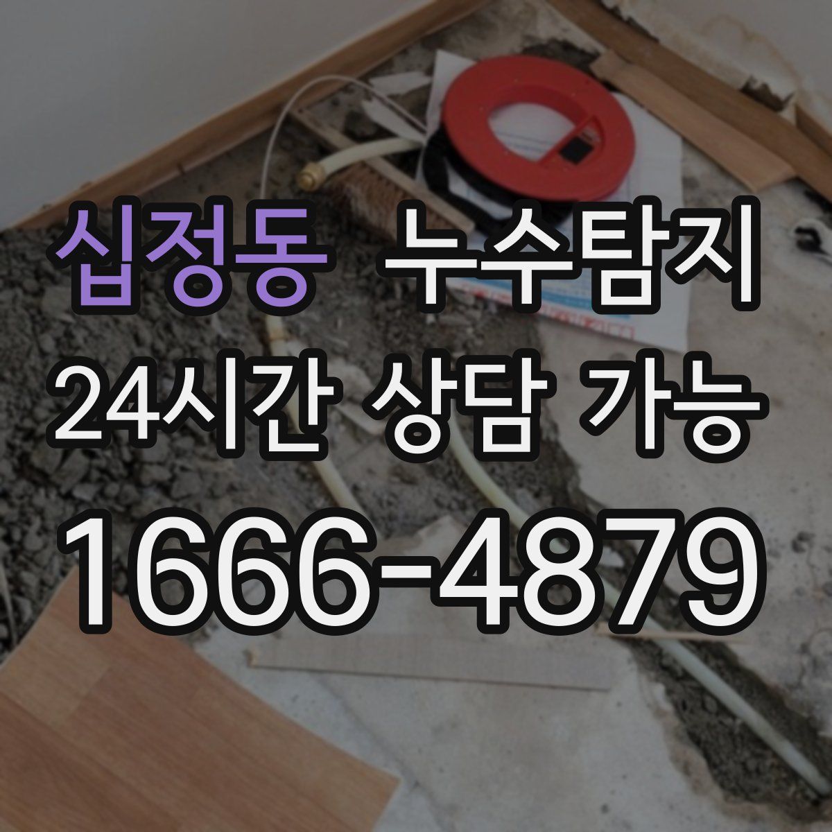 십정동 누수탐지