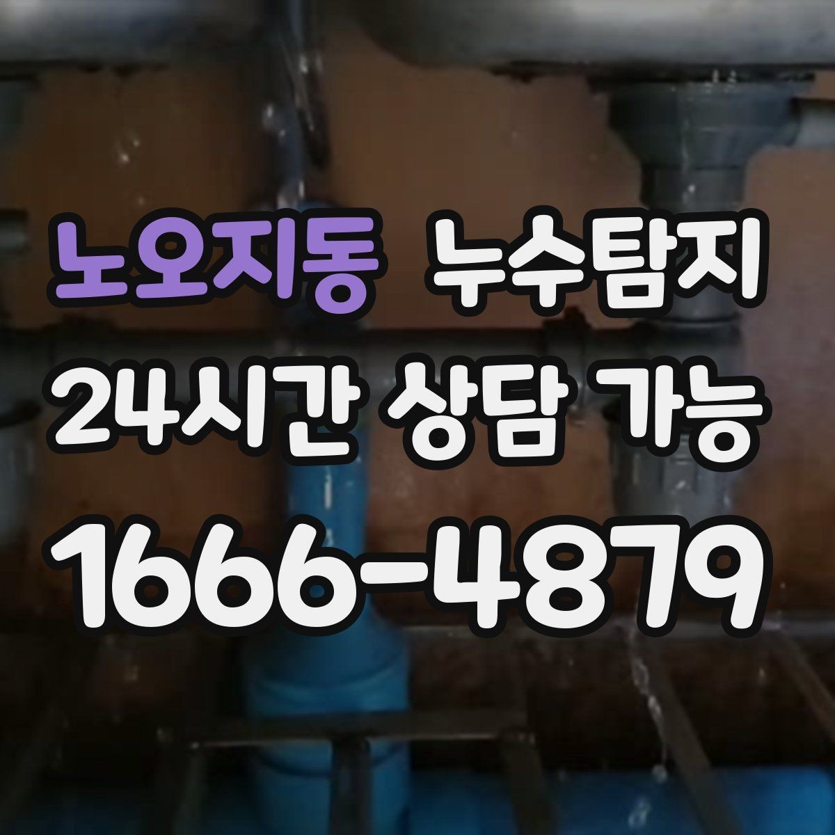 노오지동 누수탐지 타일 틈새 점검으로 찾은 누수