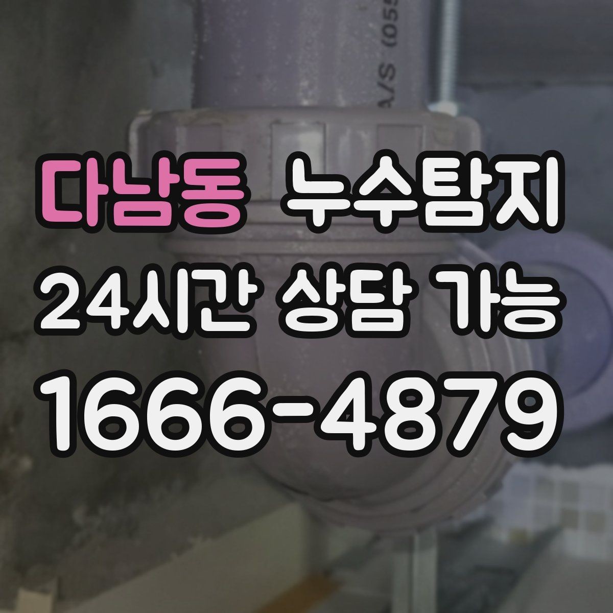 다남동 누수탐지 촬영 데이터로 확인한 변화