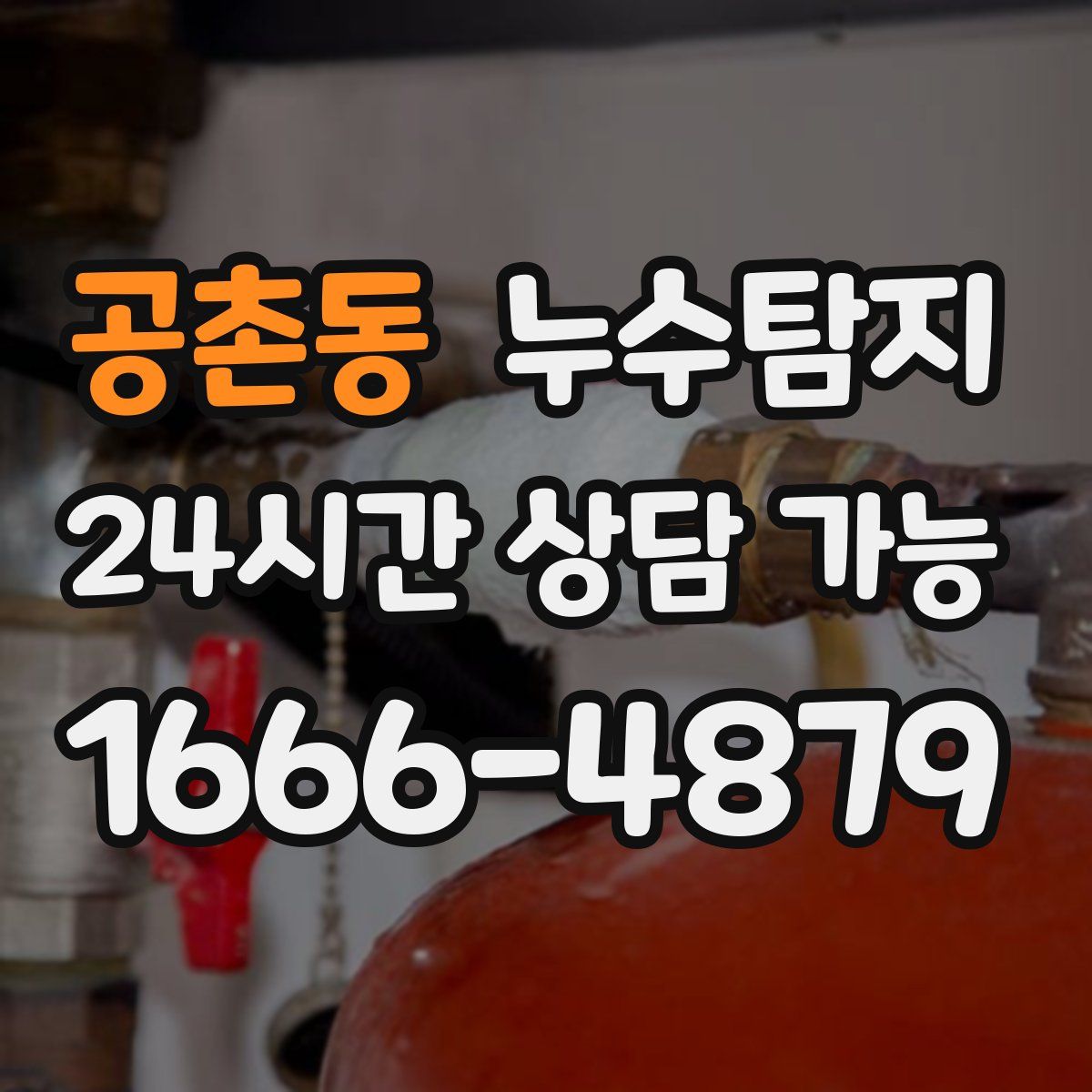 공촌동 누수탐지