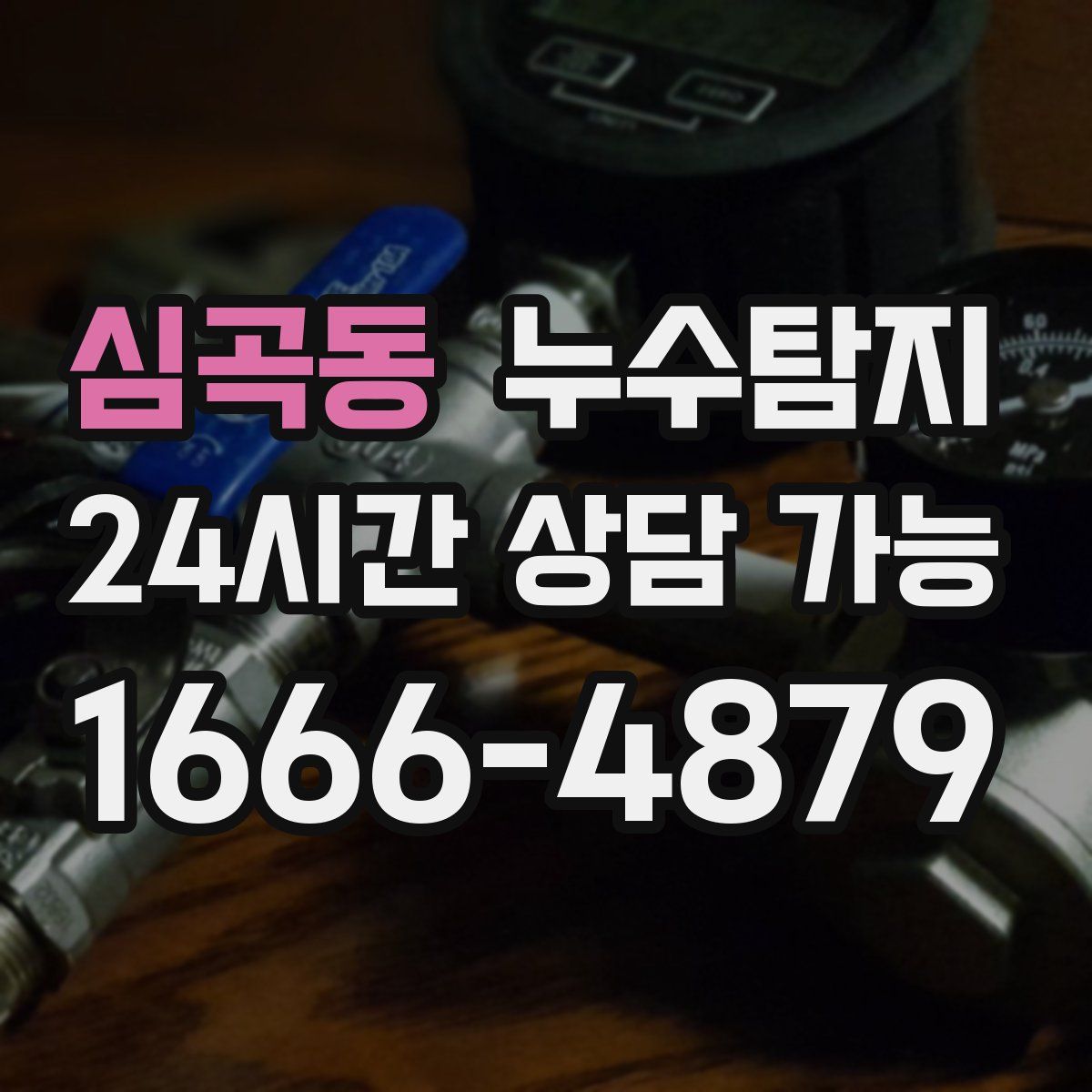 심곡동 누수탐지