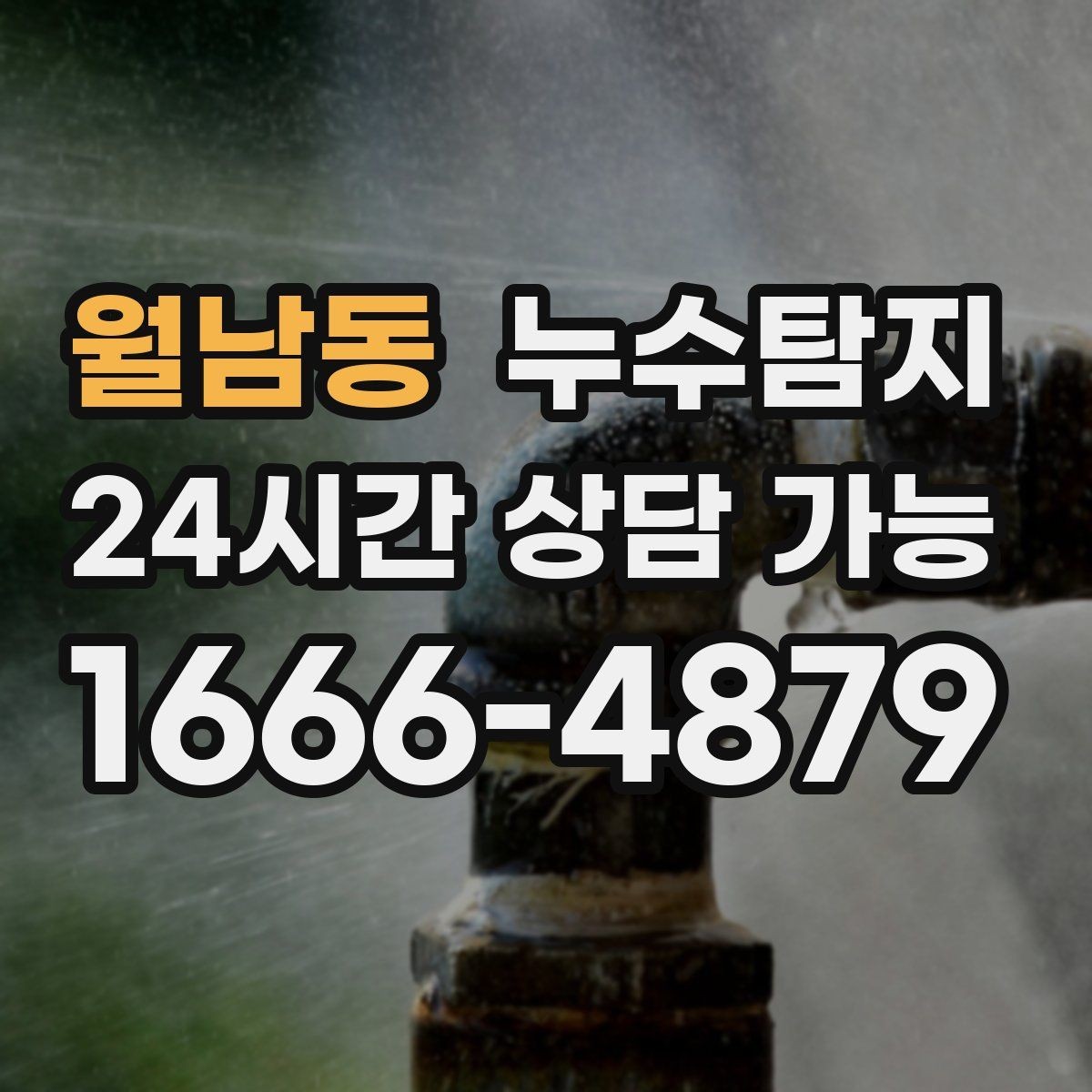 월남동 누수탐지 우리집 물자국 원인부터 해결까지