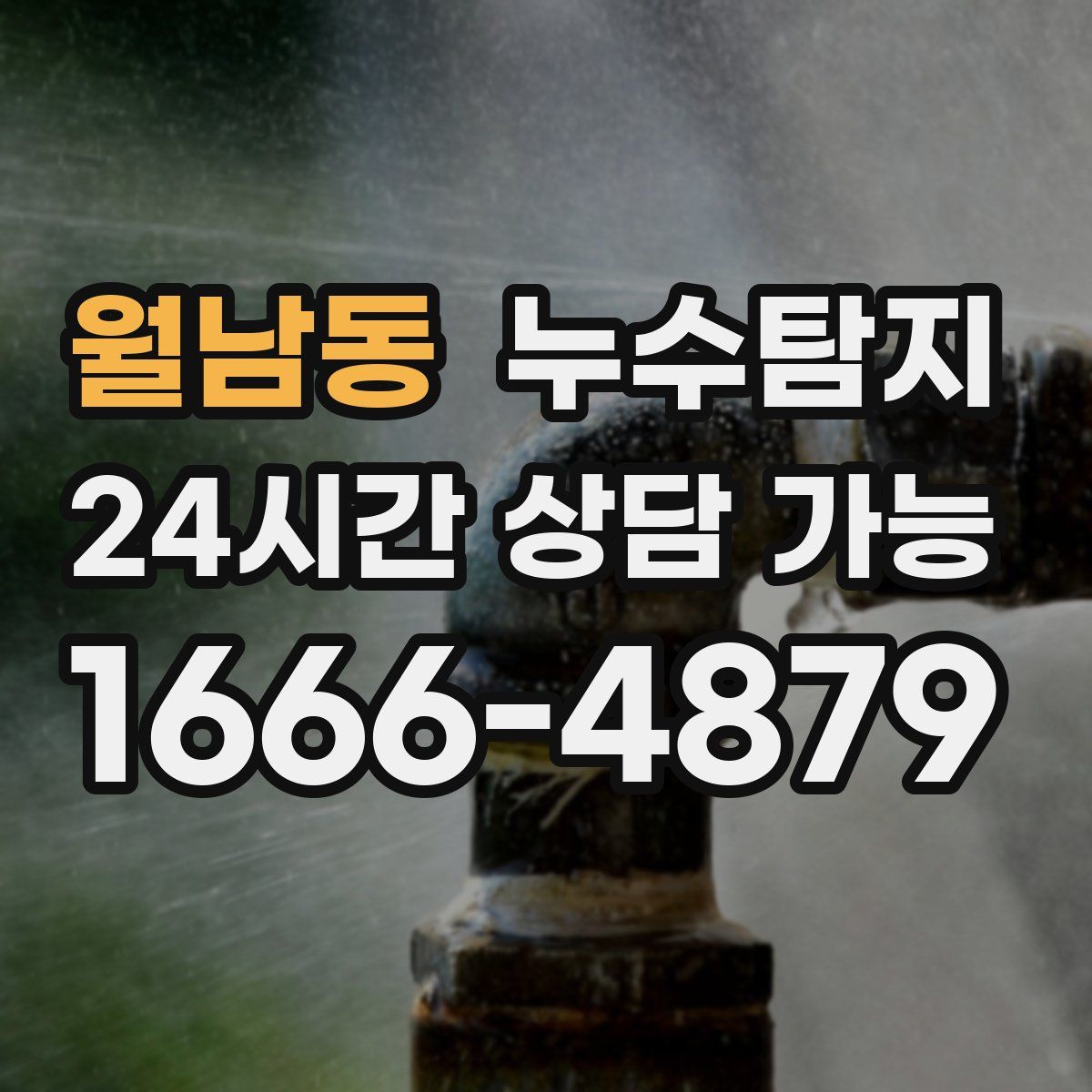 월남동 누수탐지