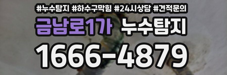 누수탐지