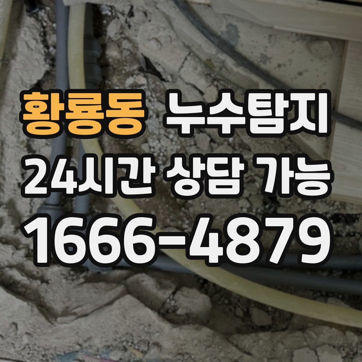 황룡동 누수탐지