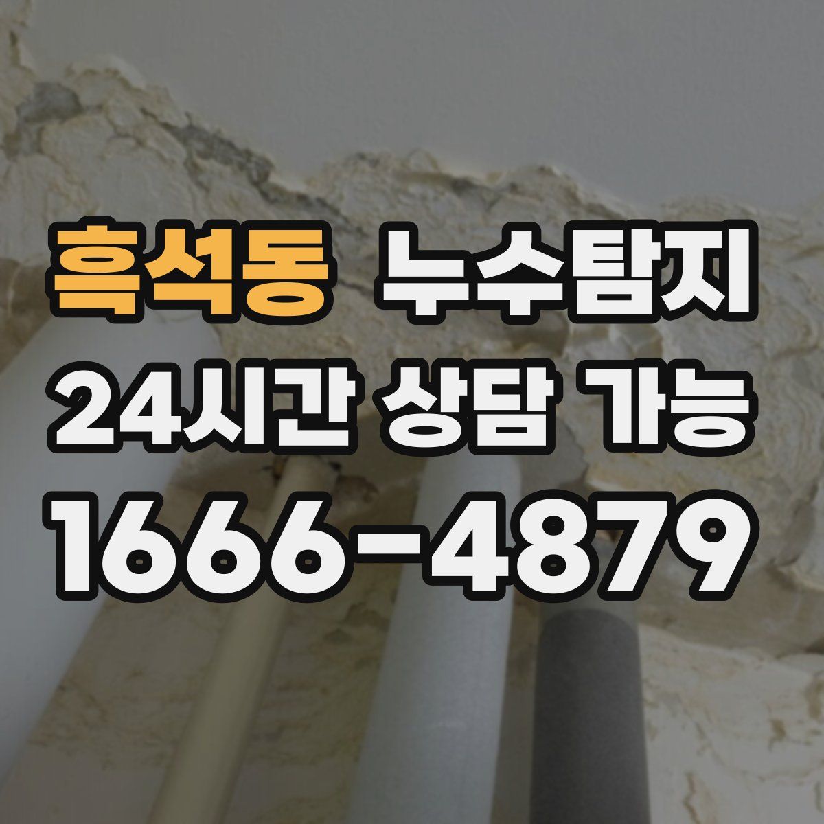 흑석동 누수탐지