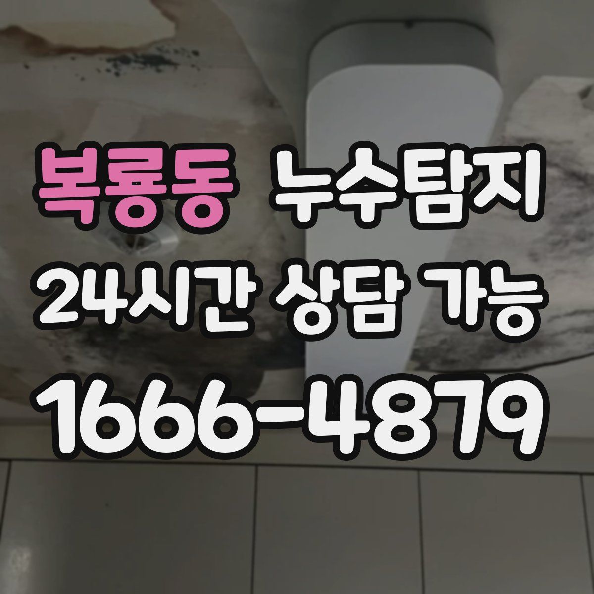 복룡동 누수탐지