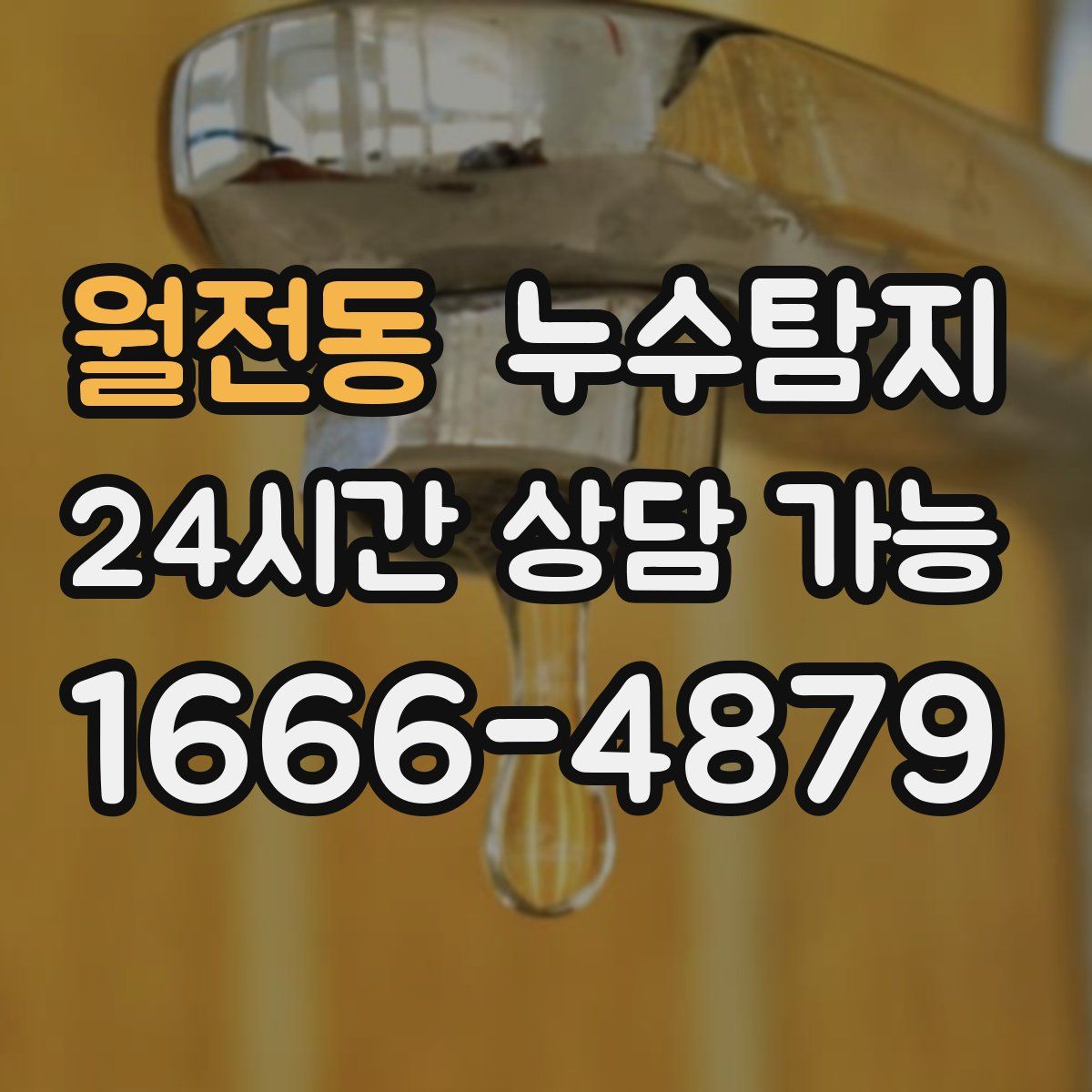 월전동 누수탐지