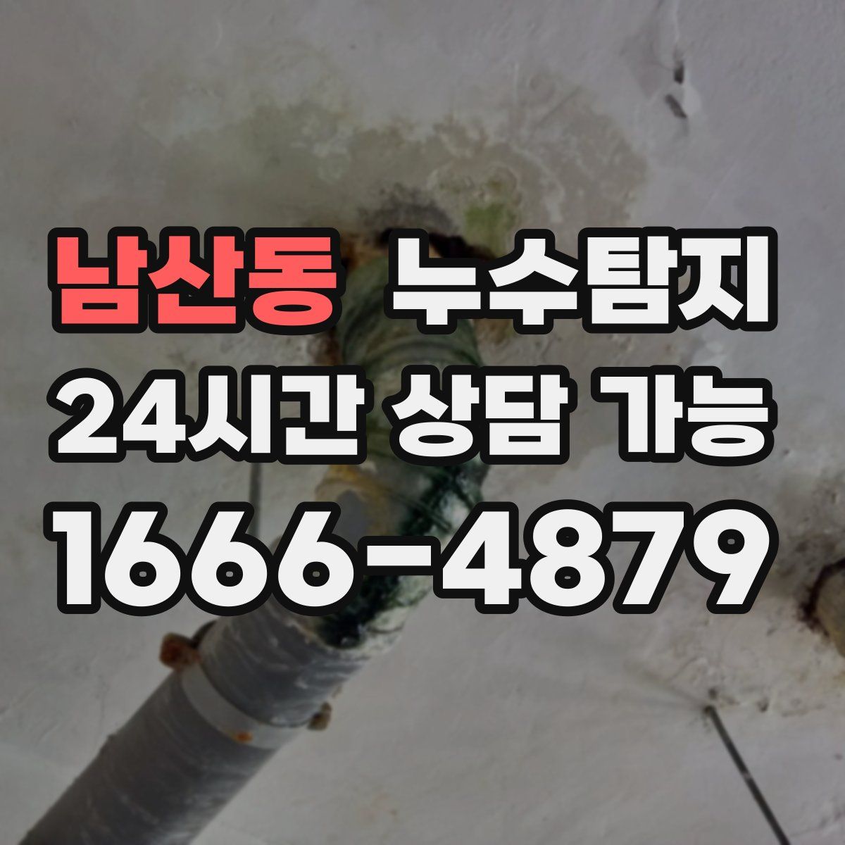 남산동 누수탐지