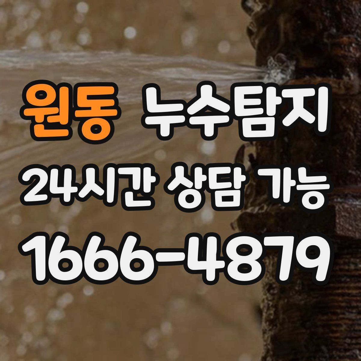 원동 누수탐지 내시경 점검으로 본 배관 상태
