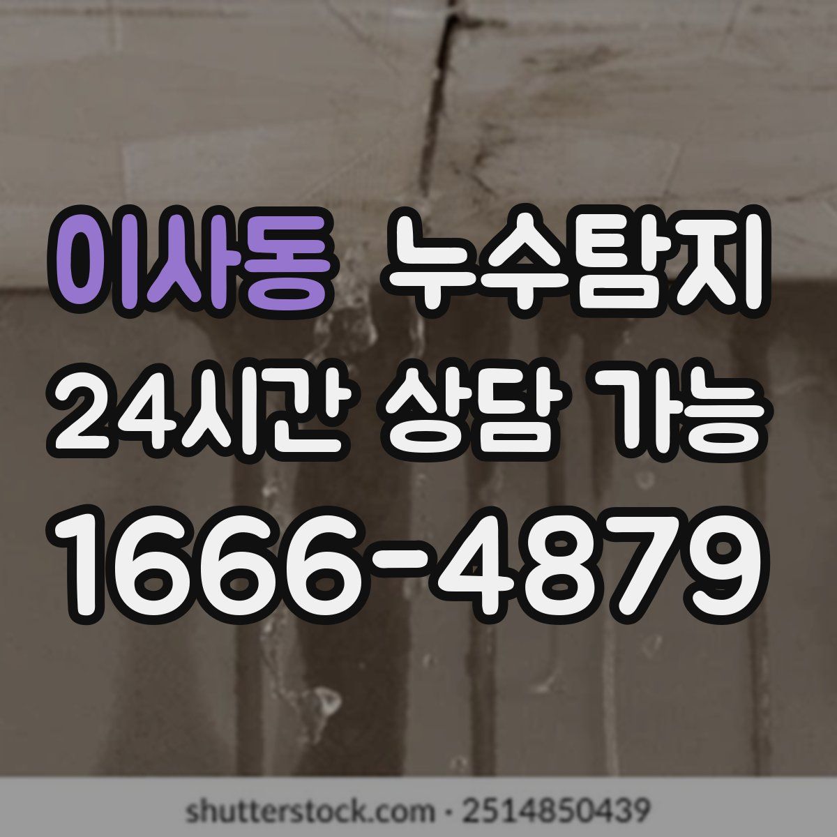 이사동 누수탐지