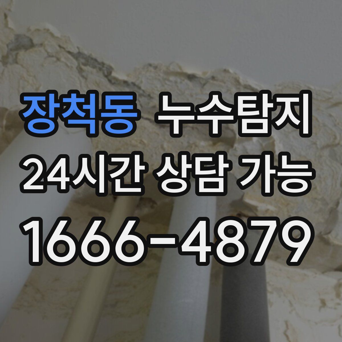 장척동 누수탐지