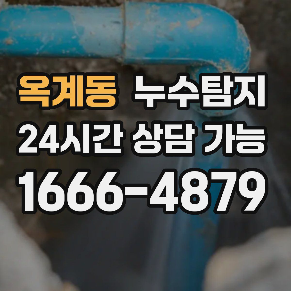 옥계동 누수탐지