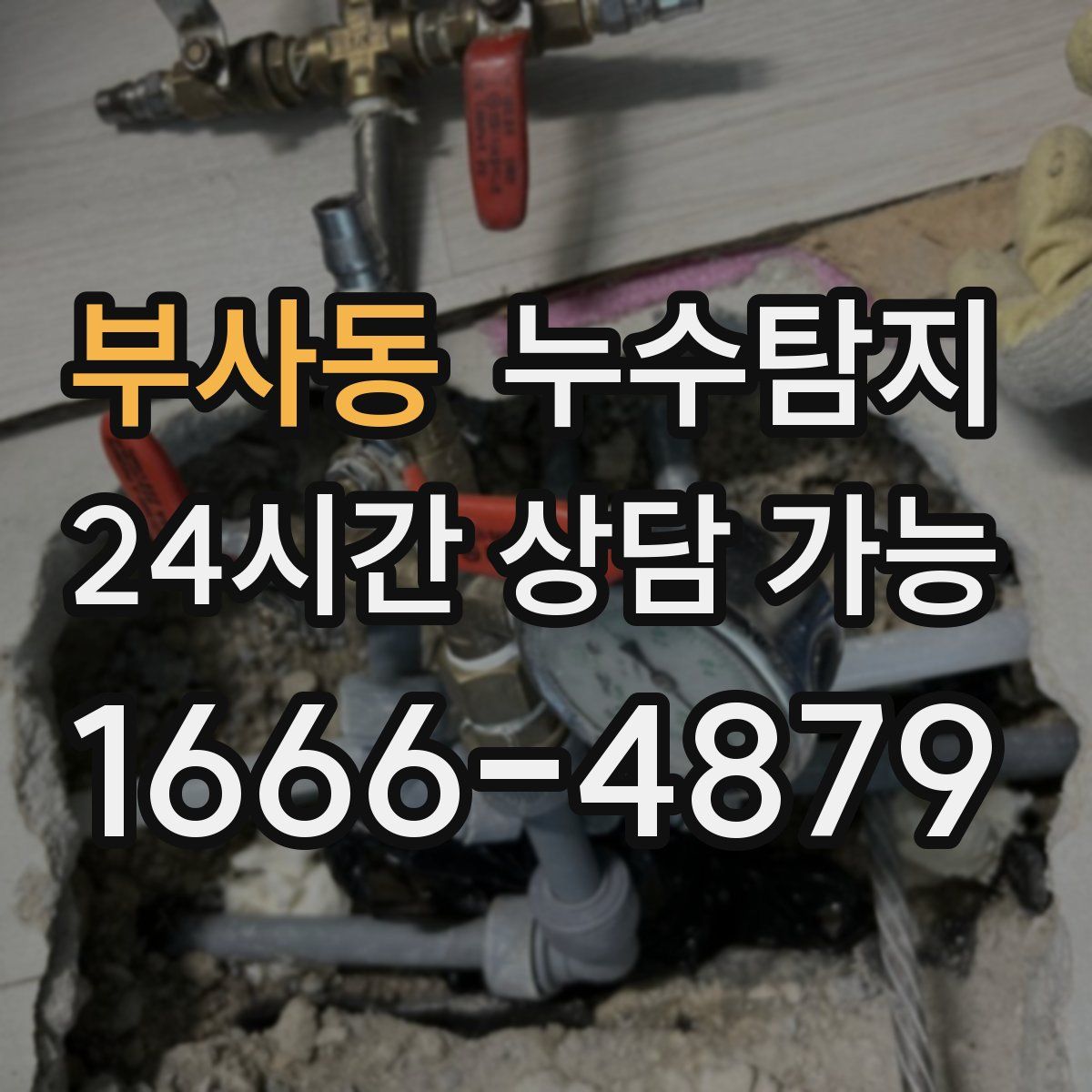 부사동 누수탐지