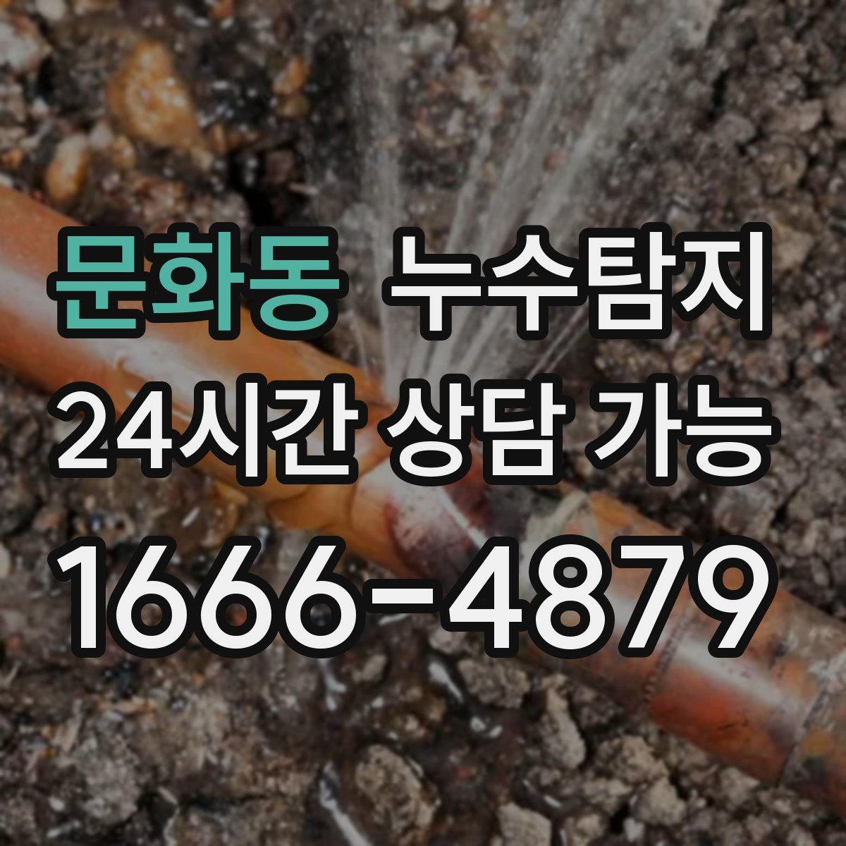 문화동 누수탐지