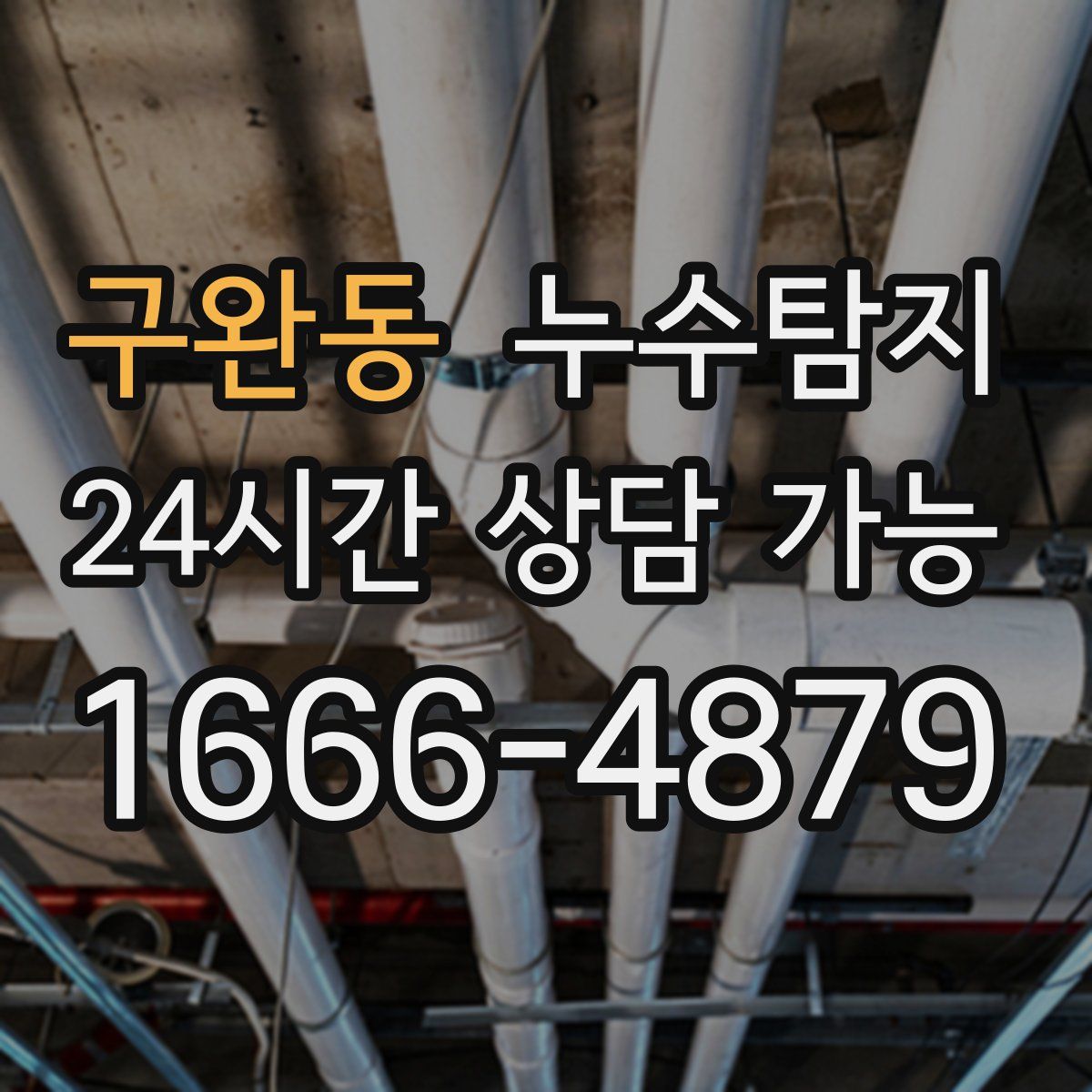 구완동 누수탐지