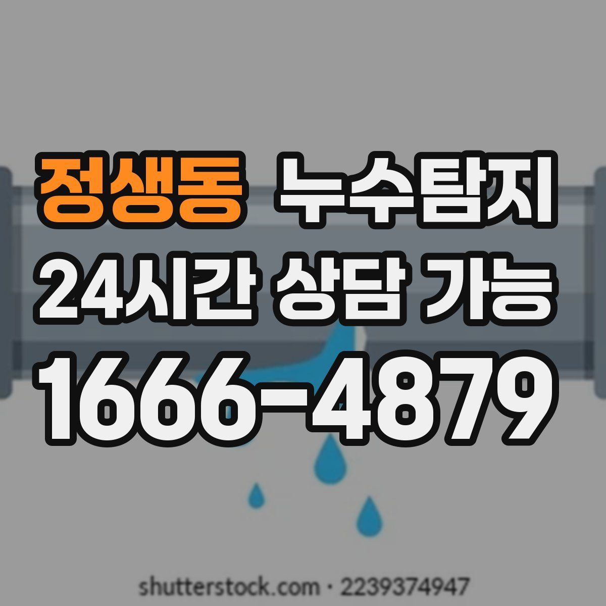 정생동 누수탐지