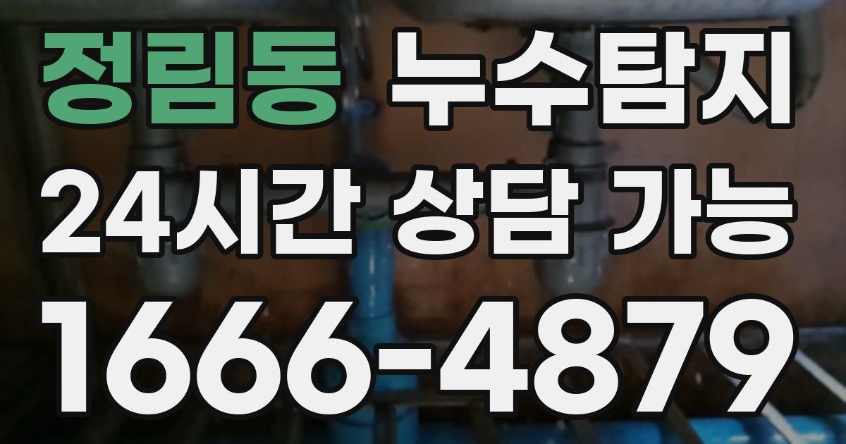 정림동 누수