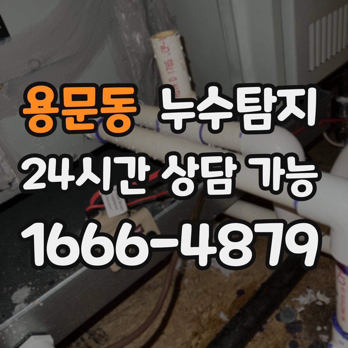 용문동 누수탐지