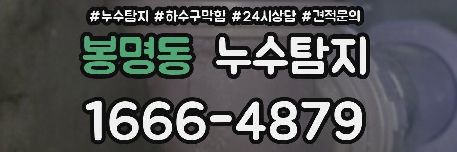 누수탐지