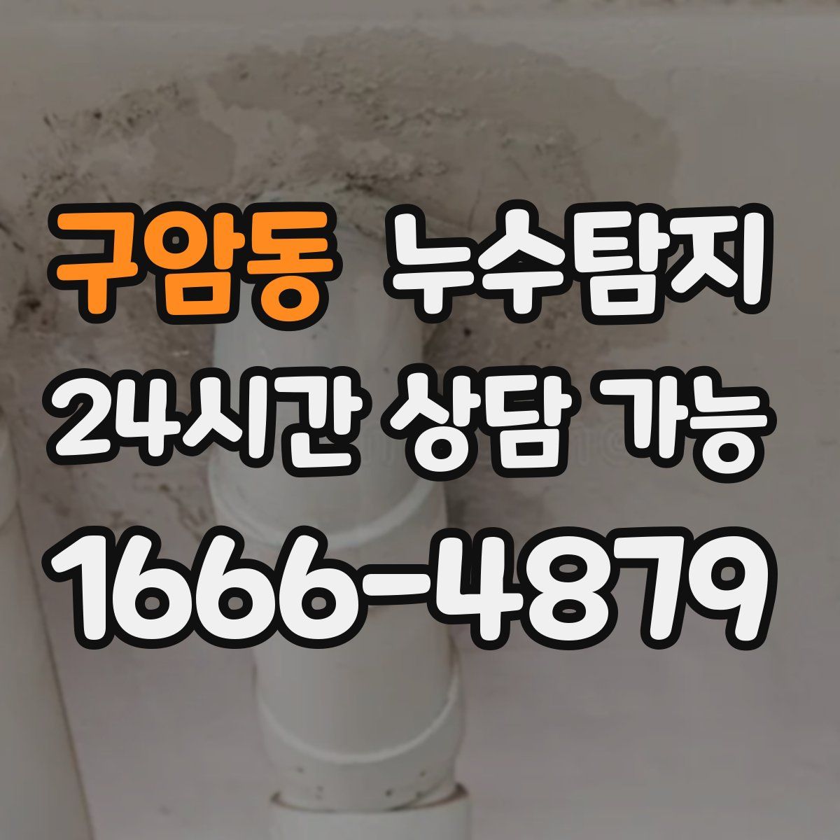 구암동 누수탐지