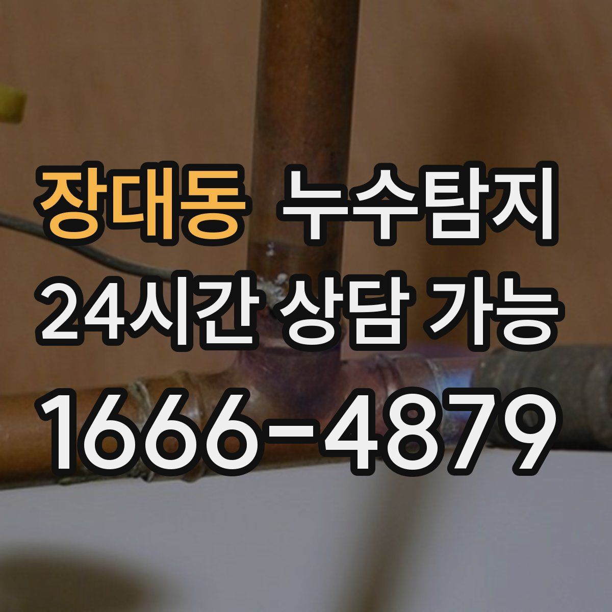 장대동 누수탐지