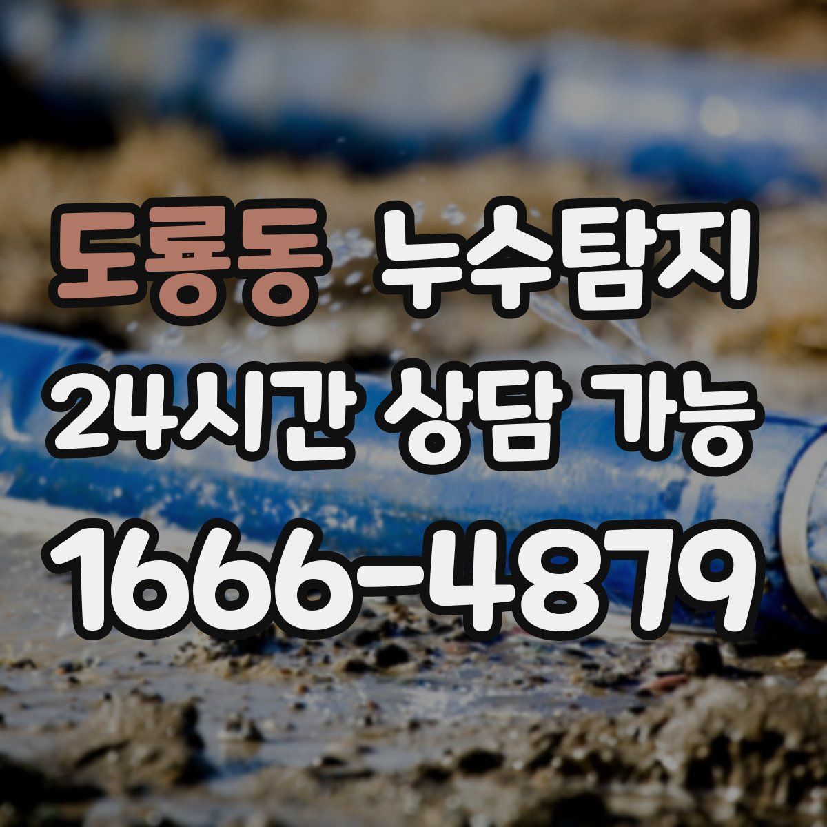 도룡동 누수탐지