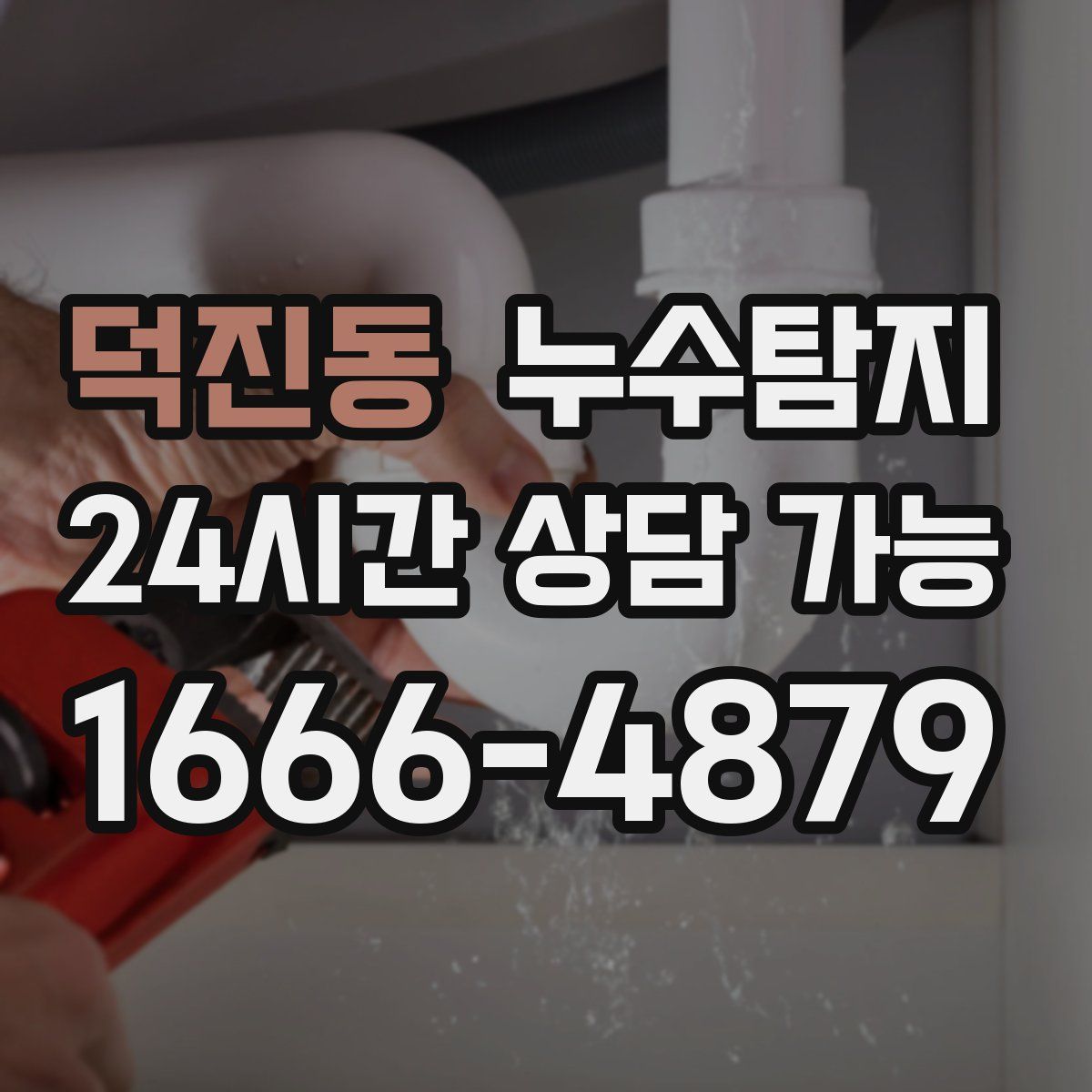 덕진동 누수탐지